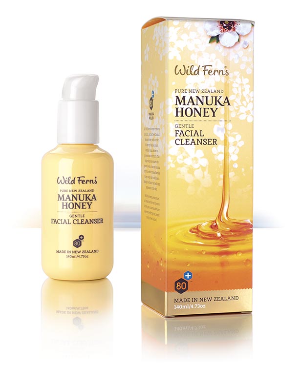 Wild Ferns Manuka Honey Gentle Facial Cleanser 140ml (new)