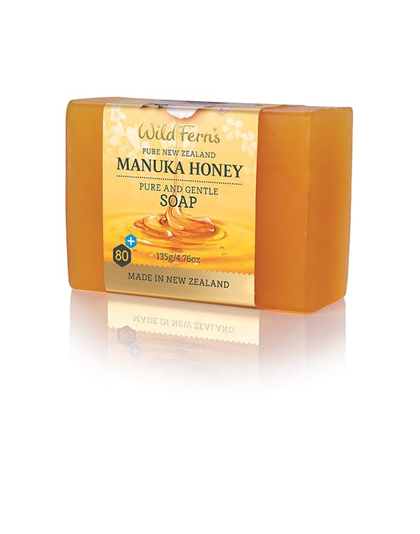 Wild Ferns Manuka Honey Pure and Gentle Soap 135g (New)