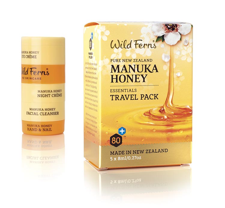 Wild Ferns Manuka Honey Travel Pack
