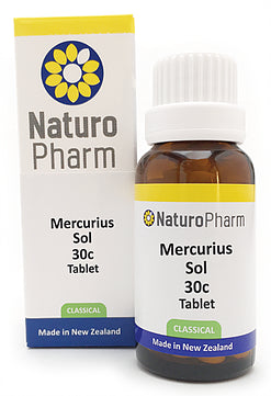 Naturopharm Mercurius Sol Tablets 30c