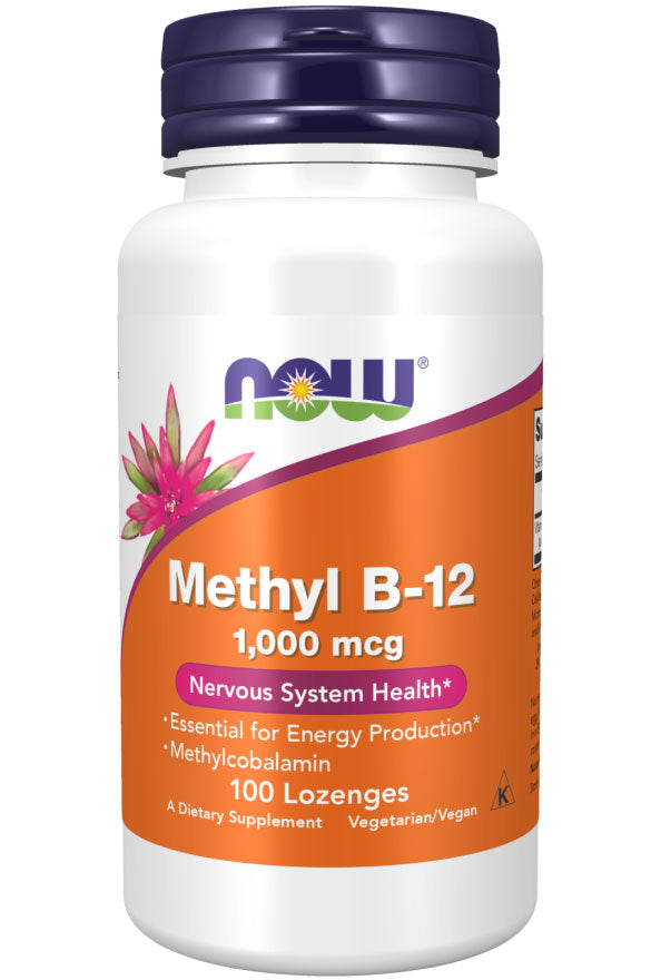 Now  Methyl B-12 1000mcg Lozenges 100