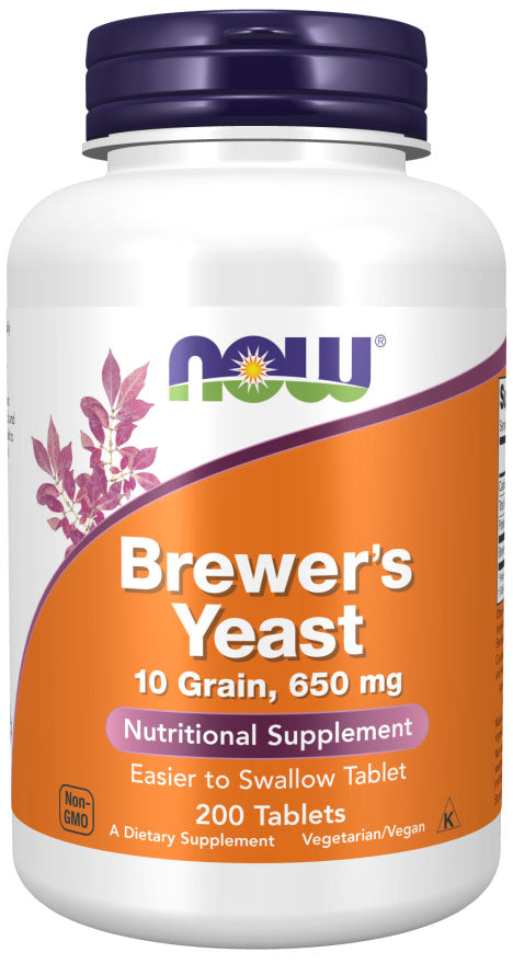 Now Brewers Yeast Tablets 200