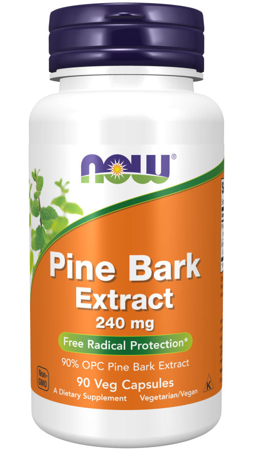 Now Pine Bark Extract 240mg Vegecaps 90