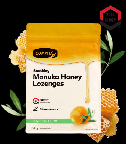 Comvita Manuka Honey Lozenges Olive Leaf 500g