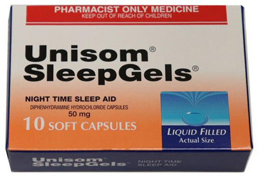 Unisom Sleep Gels 10 (Quantity restriction of 1 pack per order)