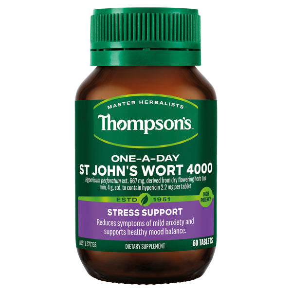Thompsons One A Day St Johns Wort 4000 Tablets 60