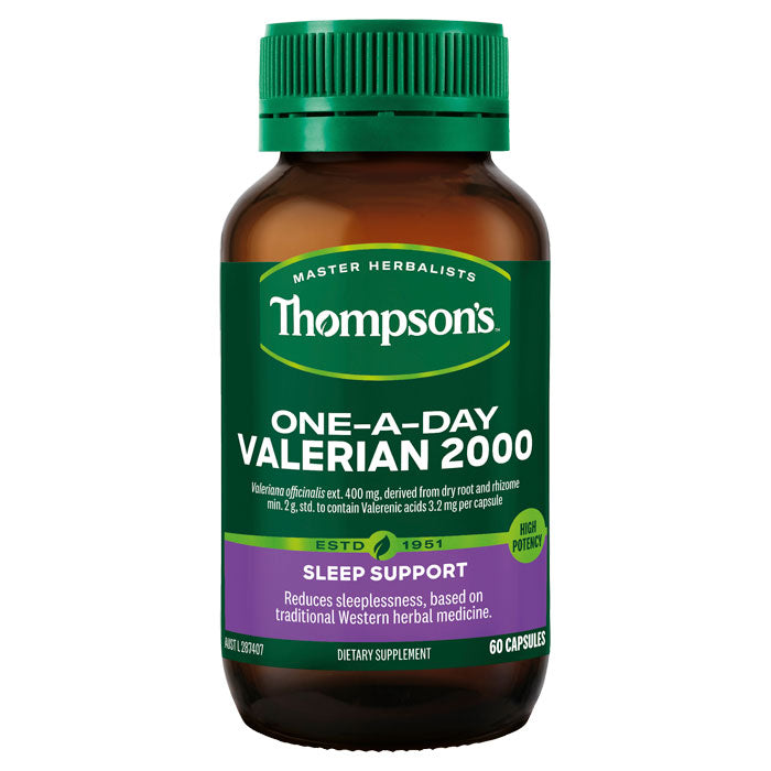 Thompsons One A Day Valerian 2000 Capsules 60