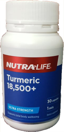 Nutralife Ultra Strength Turmeric 18,500+ 30 capsules