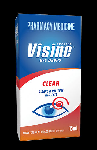 Visine Clear Eyedrops 15ml
